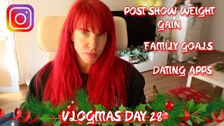 Vlogmas Day 28  Instagram QampA  Dating Competing and Dealing With Weight Gain [upl. by Evvie]