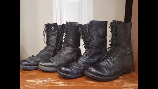 Modern Bates Jump Boot vs Old Corcoran Jump Boots [upl. by Gayel836]