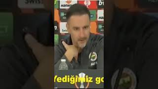 vitor pereira hepsi benim hatam diyor [upl. by Sela]