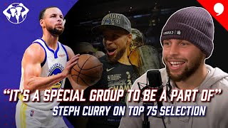 Steph Curry Talks Being Named to the NBA 75  Knuckleheads Podcast  NBA 75  The Players’ Tribune [upl. by Yenattirb]