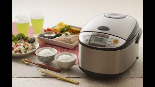 Zojirushi NSTSC18 Rice Cooker Review [upl. by Cirdor]