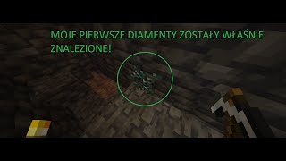 Znalazłem pierwsze diamenty Robienie kopalni  część 22  Minecraft WB 5 [upl. by Anida]