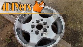 How to Remove the Paint or Clear Coat from Wheels [upl. by Werdn]