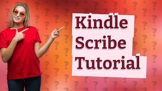 How do I send a Word document to my Kindle Scribe [upl. by Enneirb129]