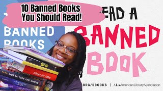 10 Banned Books You Should Read  Banned Books Week 2023 [upl. by Kopple]