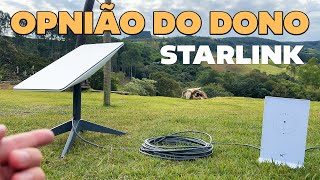 STARLINK 1 ANO DE USO VALE A PENA MINHA EXPERIÊNCIA [upl. by Anailuy]