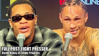 Devin Haney vs Regis Prograis • FULL POSTFIGHT PRESS CONFERENCE  Whats NEXT for both [upl. by Radley]