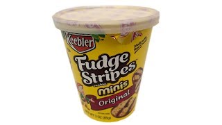 Keebler Fudge Stripe Mini Cookie Cup  Unwrapping [upl. by Hazelton]