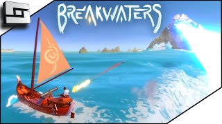 Breakwaters  New Survival Game With Building Sailing Magic and MORE [upl. by Anayik]