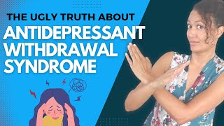 Antidepressant Withdrawal Syndrome Everything you need to know [upl. by Tnomed]