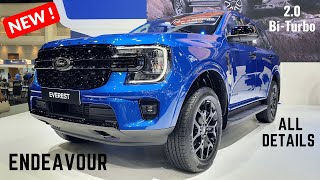 2023 Ford Endeavour BiTurbo Premium SUV  Panoramic Sunroof New Features Interiors  Ford Everest [upl. by Abey]