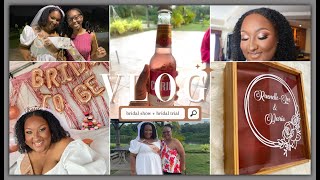 WEDDING PLANNING EP 10 ➟ BRIDAL SHOWER SHADES OF PINK THEME  BRIDAL TRIAL [upl. by Aissirac]