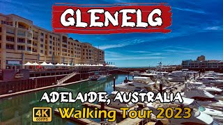 Glenelg Adelaide South Australia Walking Tour 4k60fps 🇦🇺 🦘 [upl. by Ag725]