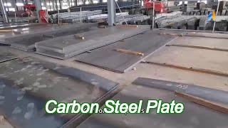 a36 s235jr ss400 q235b q345b hot rolled mild iron plate metal sheet steel checkered plate [upl. by Nutsud]