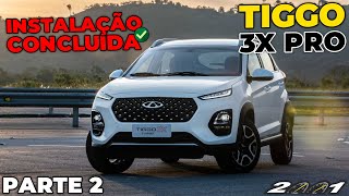 TIGGO 3X PRO 10 TURBO COM GNV FINALIZADO [upl. by Anuayek202]