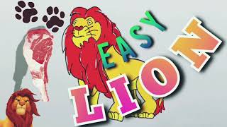 Easy Lion Drawing Tutorial For Beginers  stepbystep guide [upl. by Ereynihc458]