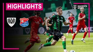 SC Preußen Münster  SpVgg Unterhaching  Highlights 3 Liga  MAGENTA SPORT [upl. by Olympie319]