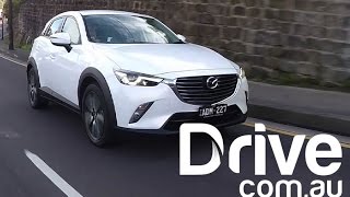 Mazda CX3 S Touring Video Review  Drivecomau [upl. by Ailsun352]