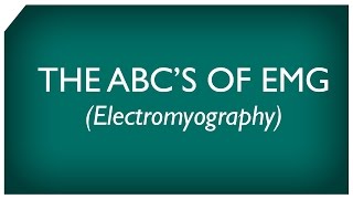 Electromyography EMG [upl. by Siduhey]