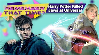 Harry Potter Killed Jaws At Universal Studios  RTT [upl. by Euqinommod186]