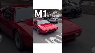 BMW M1 vs BUGATTI CHIRON bmwm1 bugattichiron m1 chiron [upl. by Archambault]