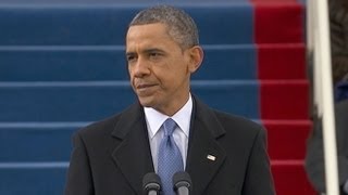 Inauguration 2013 President Obamas 2nd Inaugural Address Full Speech [upl. by Vladimir]