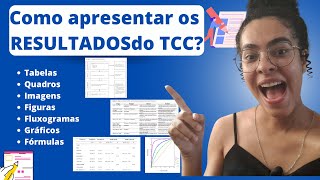 De que forma apresentar os RESULTADOS do TCC Com EXEMPLOS [upl. by Wes]