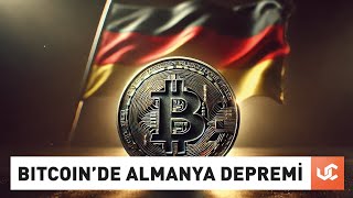 Bitcoinde Almanya Depremi  Kripto Gündemi  Uzmancoin [upl. by Fulbert244]