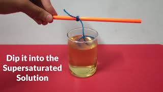 Crystallization  Experiment with sugar  Try at home Explanation [upl. by Carolyne]