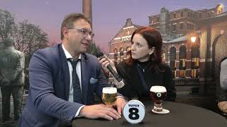 Beer amp Food Attraction 2024 Intervista a Giuseppe Ferrante di Haacht Brewery [upl. by Sitnalta185]