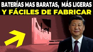 China conmociona al MUNDO con su nueva batería IONSODIO 1000 veces más fácil de fabricar [upl. by Aniuqahs]