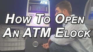 How To Open Your ATM Elock [upl. by Annaehr]