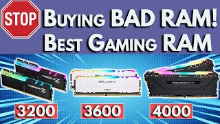 🛑STOP🛑 Buying Bad RAM Best Ram for PC Gaming 2022  DDR4 vs DDR5 Gaming [upl. by Ailahs]