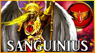 SANGUINIUS  Great Angel  Warhammer 40k Lore [upl. by Cly770]