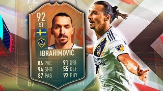 FLASHBACK IBRAHIMOVIC 92 IS HE AS GOOD AS FIFA 14 TOTY IBRAHIMOVIC FIFA 19 ULTIMATE TEAM [upl. by Enelegna297]