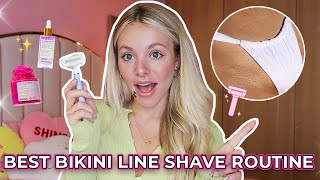 The TRUTH About How I Shave My Bikini Line  Truly Beauty [upl. by Anaeco]