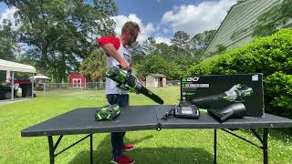 Ego 765CFM Battery Powered Blower Review Egopowerplus lowes [upl. by Graner]