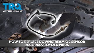 How to Replace Downstream O2 Sensor 20042009 Toyota Prius [upl. by Nujra]