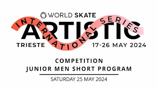 World Skate AIS24 Trieste  Competition Junior Men Short Program  25052024 [upl. by Leon]