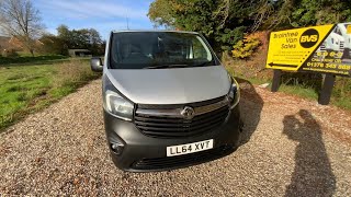 Vauxhall Vivaro LL64XVT [upl. by Silloh348]