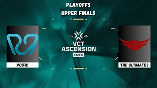 FR PCF vs TU  VCT Ascension EMEA 2024  PLAYOFFS JOUR 2 [upl. by Torhert7]