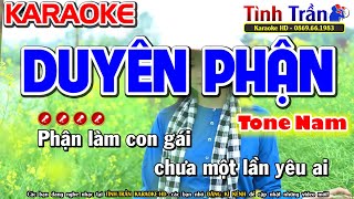 Duyên Phận Karaoke Nhạc Sống Tone Nam  Cm   Tình Trần Organ [upl. by Crowley]