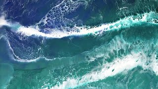 How to creat sea waves with epoxy resin [upl. by Lydell]