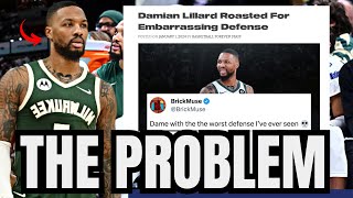 Milwaukee Bucks Have A Serious Damien Lillard Problem [upl. by Adnawot]