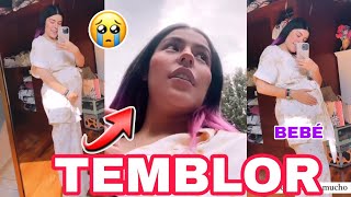 TEMBLOR EMBARAZADA LESSLIE 😨  BEBÉ POLINESIA SE MUEVE MUCHO ❤️  2023 [upl. by Lleruj]