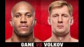 UFC Gane vs Volkov Winning Prediction [upl. by Atiner288]