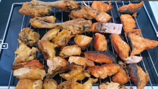 shorts Oven grill chicken fish [upl. by Farris]