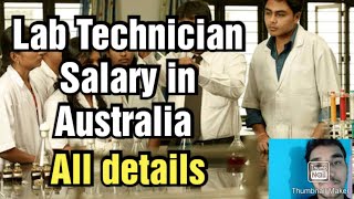 Lab Technician job in Australia Salary RequirementsAll details [upl. by Einhoj938]