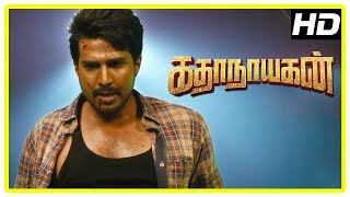 Katha Nayagan Movie Scenes  Vishnu assaults Aruldoss and his gang  Soori [upl. by Marget493]