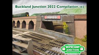 Buckland Junction Loft Model Railway 239 Railway bridges amp a compilation of train running sessions [upl. by Anelec]